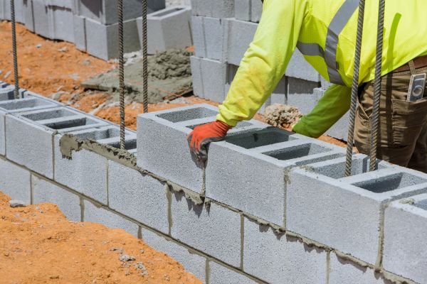 Concrete Blocks Installation in Manhattan