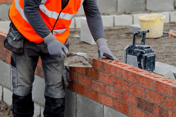 Bricklaying in Manhattan